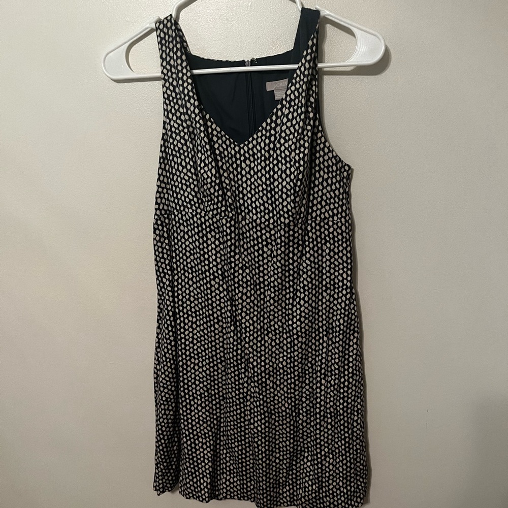 Blue and white JCrew dress size 6